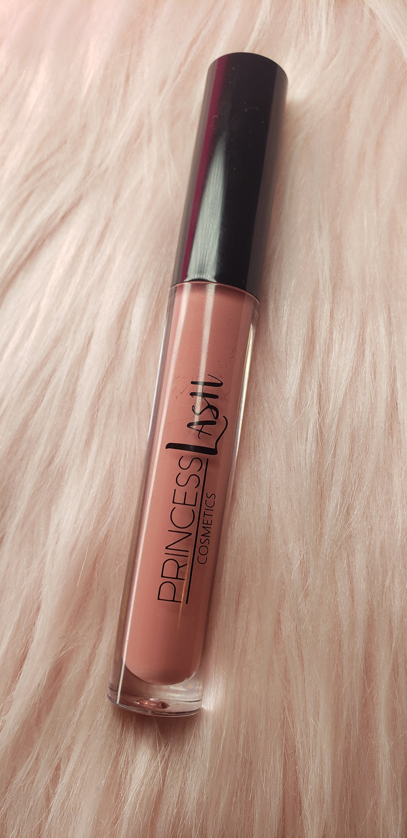 Boss Nude lip gloss from Princess Lash, LLC. A black owned cosmetic line