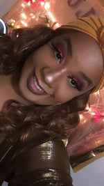 Earth Elementals owner wearing our Daliyah mink lashes from Princess Lash, LLC.