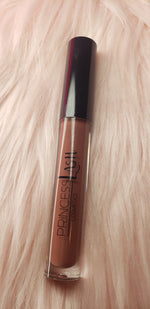 Royalty Nude lip gloss from Princess Lash, LLC. A black owned cosmetic line